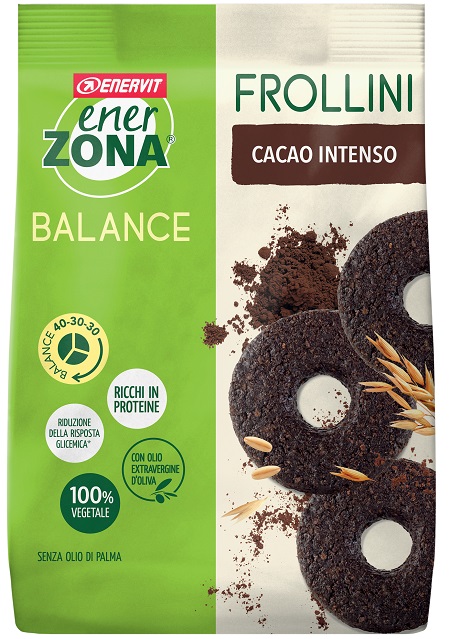 ENERZONA FROLLINI GUSTO FONDENTE INTENSO 250 G - farmaidea24.com