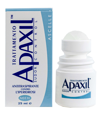APAXIL SUDOR CONTROL ASCELLE NOTTE 25 ML - farmaidea24.com