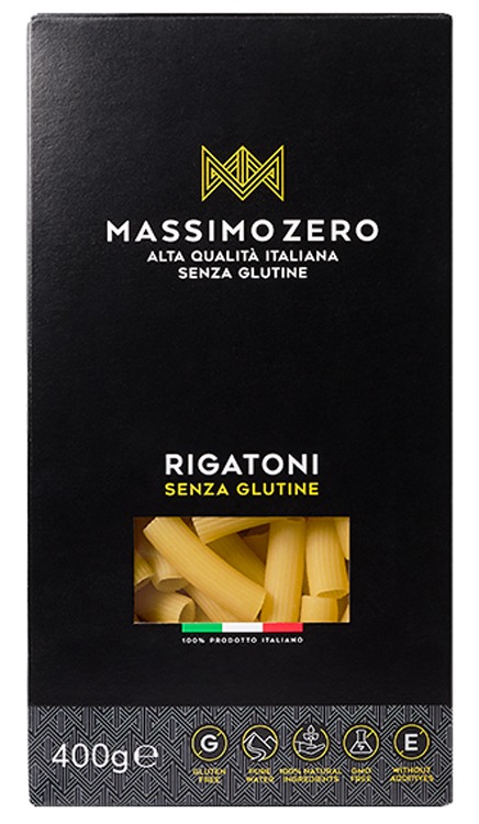 MASSIMO ZERO RIGATONI 400 G - farmaidea24.com