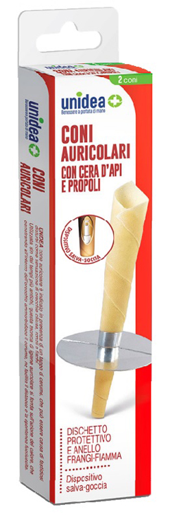 CONI AURICOLARI UNIDEA 2 PEZZI - farmaidea24.com