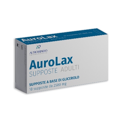 SUPPOSTE AUROLAX GLICEROLO 2500 MG 18 SUPPOSTE - farmaidea24.com