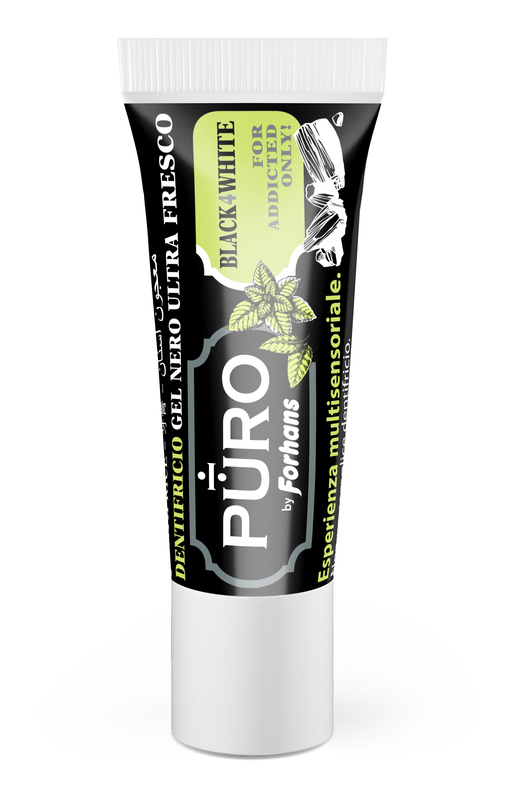FORHANS BLACK4WHITE DENTIFRICIO 12 ML - farmaidea24.com