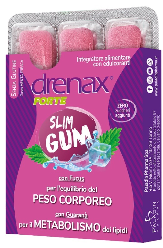 DRENAX SLIM DIMAGRANTE 9 GUM - farmaidea24.com