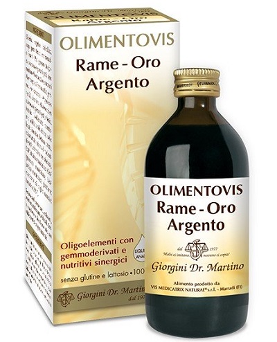 RAME ORO ARGENTO OLIMENTOVIS 200 ML - farmaidea24.com