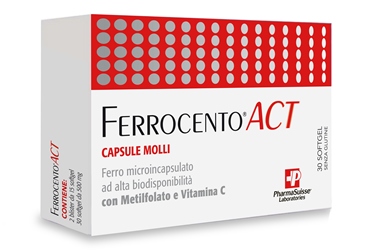 FERROCENTO ACT 30 CAPSULE MOLLI - farmaidea24.com