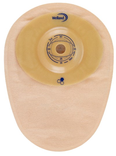 SACCA PER COLOSTOMIA WELLAND AURUM PROFILE COLO MIDI OPACA RITAGLIABILE DIAMETRO 13-35 MM INIZIO CONVESSITA' 35 MM 10 PEZZI - farmaidea24.com