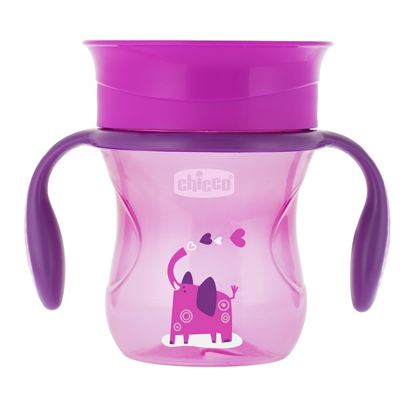 CHICCO TAZZA PERFECT 360 ROSA 12 MESI - farmaidea24.com