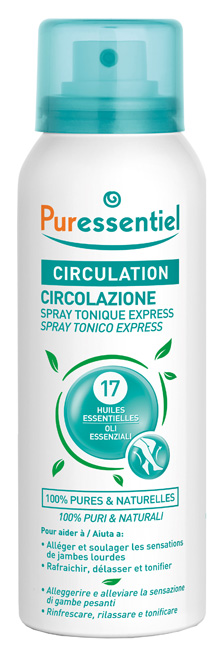 PURESSENTIEL SPRAY TONICO EXPRESS CIRCOLAZIONE 100 ML - farmaidea24.com