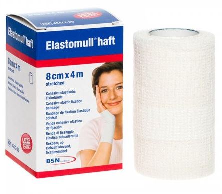 BENDA ELASTICA ELASTOMULL 8 X 400 CM 2 PEZZI - farmaidea24.com