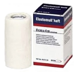 BENDA ELASTICA AUTOADESIVA ELASTOMULL HAFT COMPRESSIONE FORTE 8X400 CM - farmaidea24.com