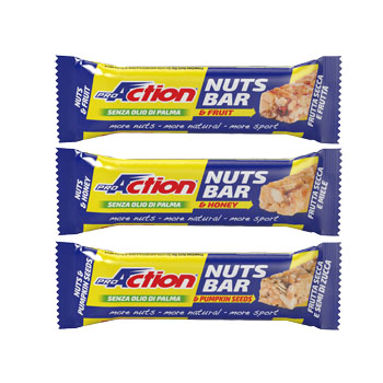 PROACTION NUTS BAR MIELE 30 G - farmaidea24.com