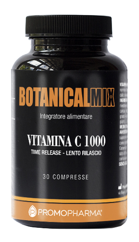 VITAMINA C 1000 BOTANICAL MIX 30 COMPRESSE - farmaidea24.com