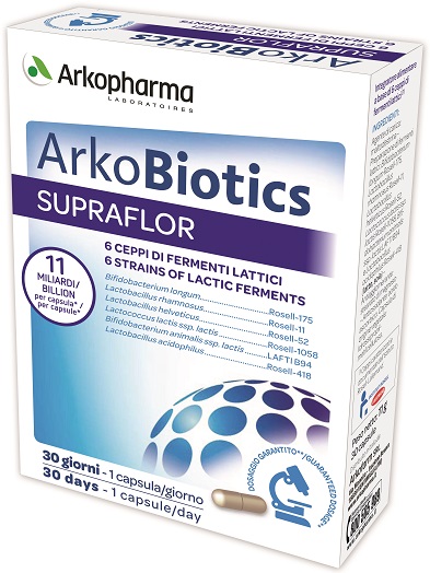 ARKOBIOTICS SUPRAFLOR 30 CAPSULE - farmaidea24.com