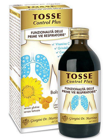 TOSSE CONTROL PLUS 200 ML LIQUIDO ANALCOLICO - farmaidea24.com