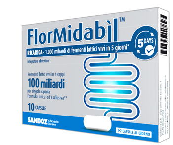 FLORMIDABIL RICARICA 10 CAPSULE - farmaidea24.com