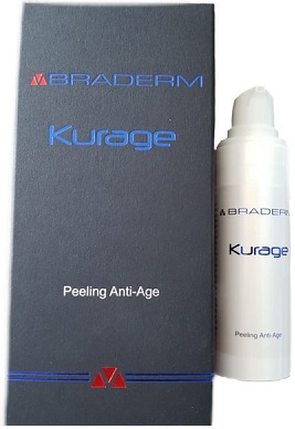 KURAGE CREMA ANTIAGE ESFOLIANTE 30 ML BRADERM - farmaidea24.com
