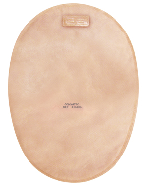 SACCA NATURA+ FONDO CHIUSO STANDARD OPACA CON FINESTRA ISPEZIONABILE E FILTRO DIAMETRO 57 MM 30 PEZZI - farmaidea24.com