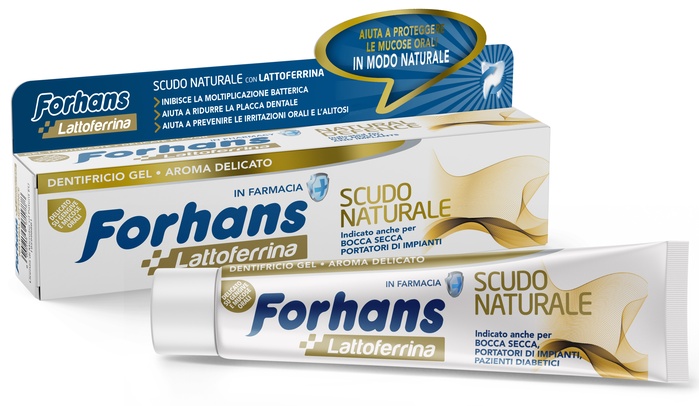 FORHANS DENTIFRICIO SCUDO NATURALE 75 ML - farmaidea24.com