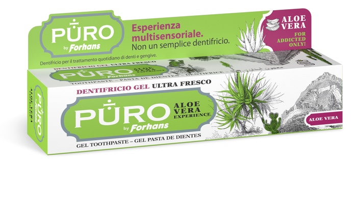 PURO DENTIFRICIO ALOE VERA 75 ML - farmaidea24.com