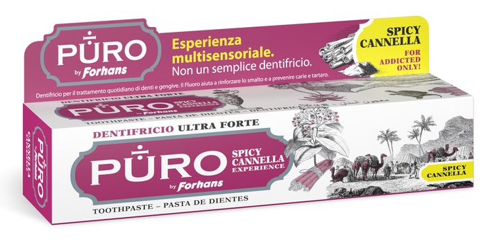 PURO DENTIFRICIO SPICY CANNELLA 75 ML - farmaidea24.com