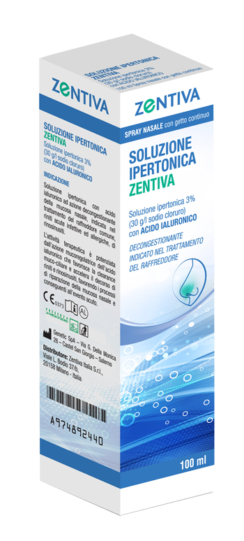 SOLUZIONE IPERTONICA ZENTIVA SPRAY NASALE 100 ML - farmaidea24.com