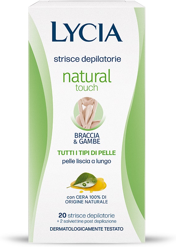 LYCIA 20 STRISCE B/G NATURALE 12 PEZZI - farmaidea24.com