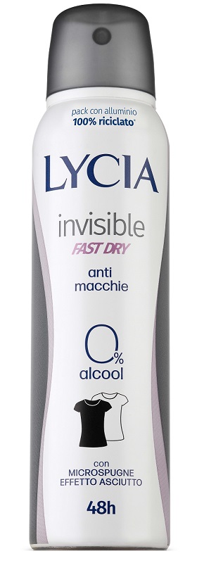 LYCIA SPRAY INVISIBLE FAST DRY 150 ML - farmaidea24.com