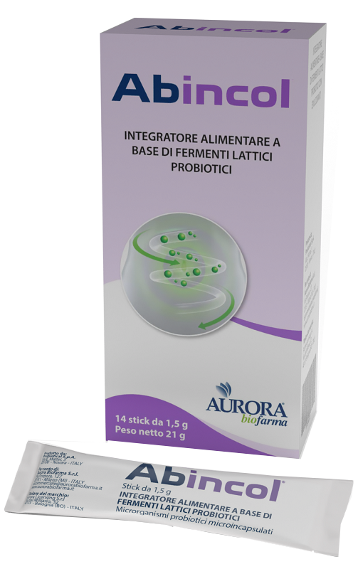 ABINCOL 14 STICK OROSOLUBILI - farmaidea24.com