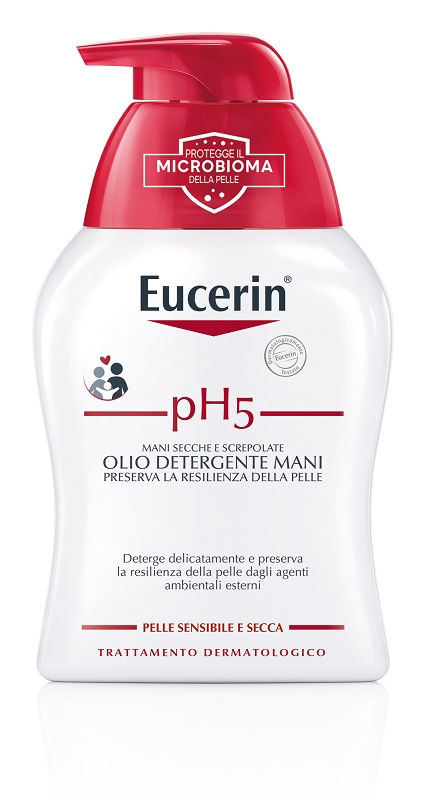 EUCERIN PH5 OLIO DETERGENTE MANI SECCHE E SCREPOLATE 250 ML - farmaidea24.com