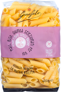 GAROFALO PENNE RIGATE SENZA GLUTINE 400 G - farmaidea24.com