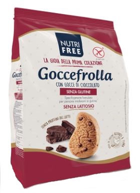 NUTRIFREE GOCCEFROLLA SNACK CLASSICA BONTA' SENZA LATTOSIO 6 MONOPORZIONI DA 40 G - farmaidea24.com