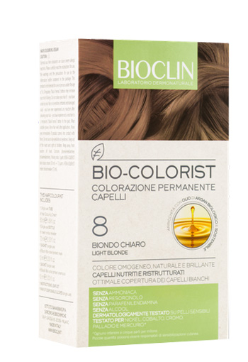 BIOCLIN BIO COLORIST 8 BIONDO CHIARO - farmaidea24.com