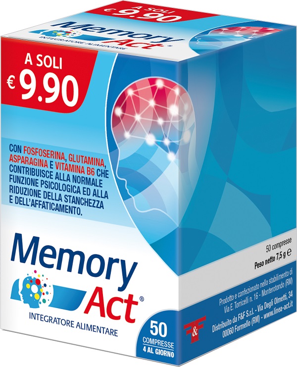 MEMORY ACT 50 COMPRESSE - farmaidea24.com