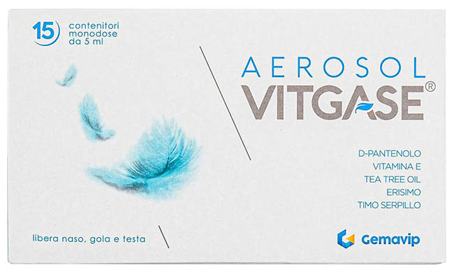 VITGASE AEROSOL 15 FLACONCINI 5 ML - farmaidea24.com