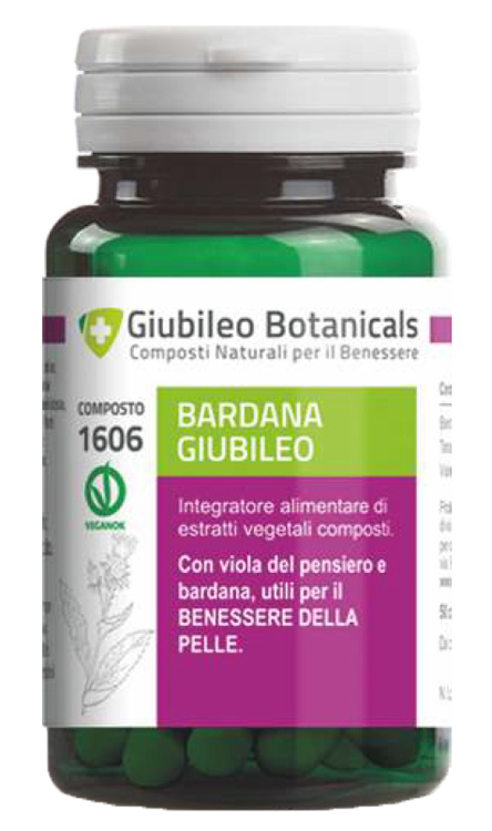 GIUBILEO BOTANICALS BARDANA 50 CAPSULE - farmaidea24.com