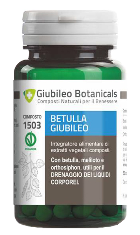 GIUBILEO BOTANICALS BETULLA 50 CAPSULE - farmaidea24.com