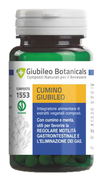 GIUBILEO BOTANICALS CUMINO 50 CAPSULE - farmaidea24.com