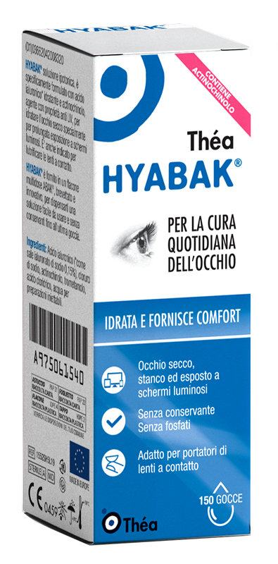 HYABAK SOLUZIONE OFTALMICA 5 ML - farmaidea24.com