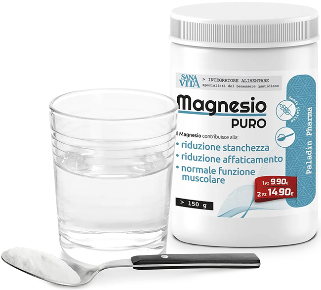 SANAVITA MAGNESIO PURO 150 G - farmaidea24.com