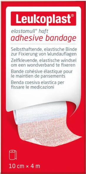 BENDA LEUKOPLAST ELASTOMULL HAFT 10 CM X 4 M - farmaidea24.com