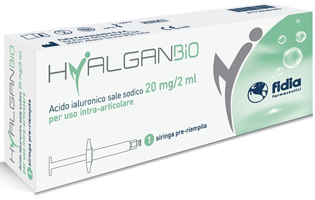 SIRINGA HYALGANBIO INTRA-ARTICOLARE 20MG 2 ML - farmaidea24.com