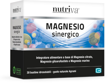 NUTRIVA MAGNESIO SINERGICO 30 BUSTINE - farmaidea24.com