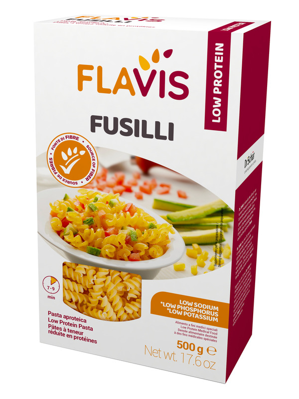 FLAVIS FUSILLI APROTEICI 500 G - farmaidea24.com
