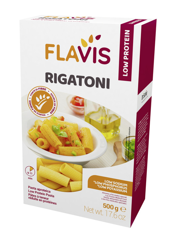 FLAVIS RIGATONI APROTEICI 500 G - farmaidea24.com