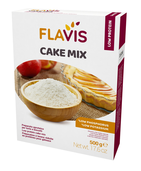 FLAVIS CAKE MIX PREPARATO PER TORTE E BISCOTTI APROTEICI 500 G - farmaidea24.com