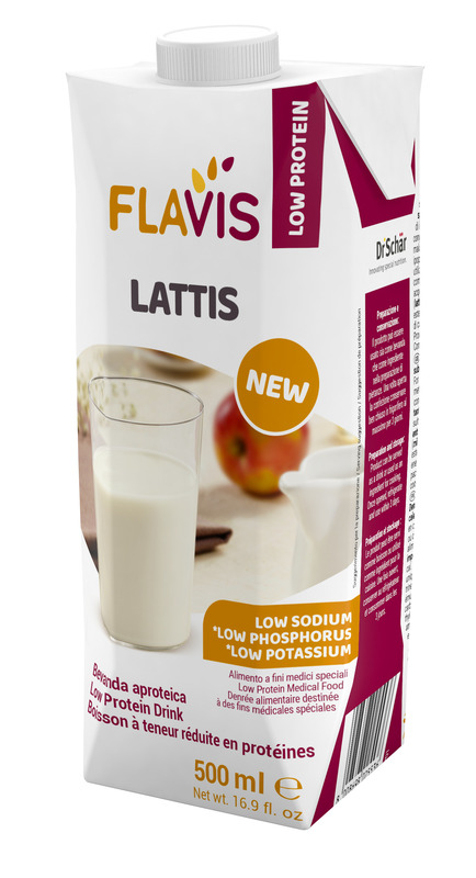 FLAVIS LATTIS BEVANDA APROTEICA 500 ML - farmaidea24.com