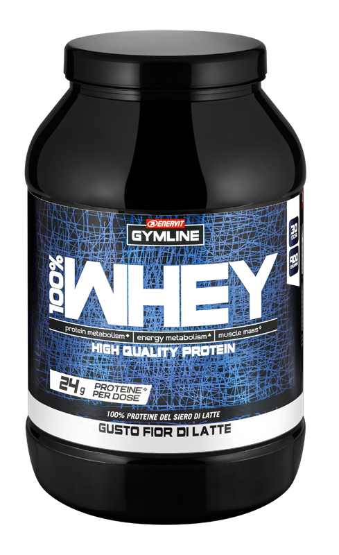 GYMLINE 100% WHEY CONCENTRATE LATTE 900 G - farmaidea24.com