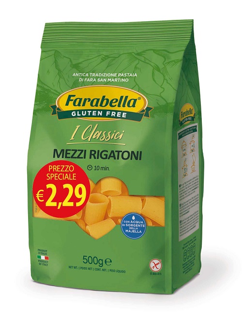 FARABELLA MEZZI RIGATONI 500 G PROMO - farmaidea24.com