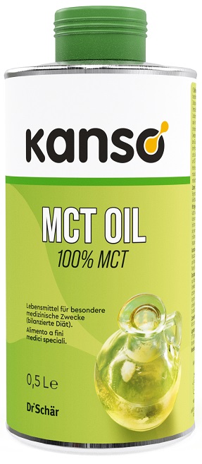 KANSO MCT OIL 100% OLIO DI ACIDI GRASSI 500 ML - farmaidea24.com