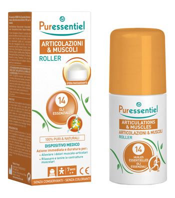 PURESSENTIEL ROLLER ARTICOLAZIONI MUSCOLI 75 ML - farmaidea24.com